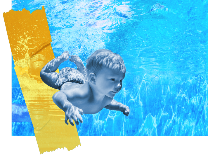 Escuela de natación para bebés en Insurgentes Norte