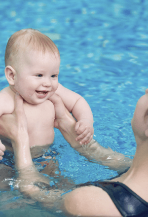 Academia de natación para bebés en Pedregal