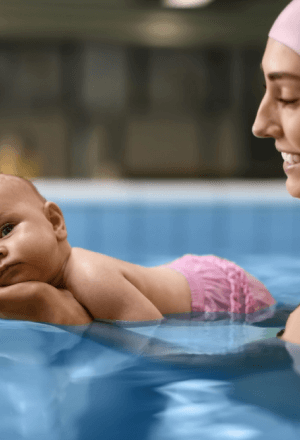 Escuela de natación para bebés en Pedregal