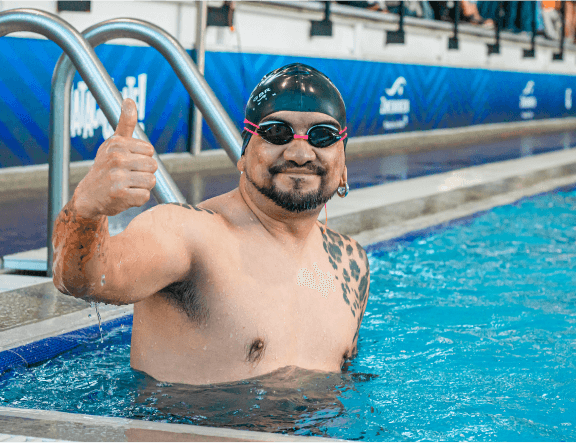 Natación para adultos principiantes