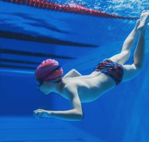 Clases de natación para niños y niñas en el Pedregal
