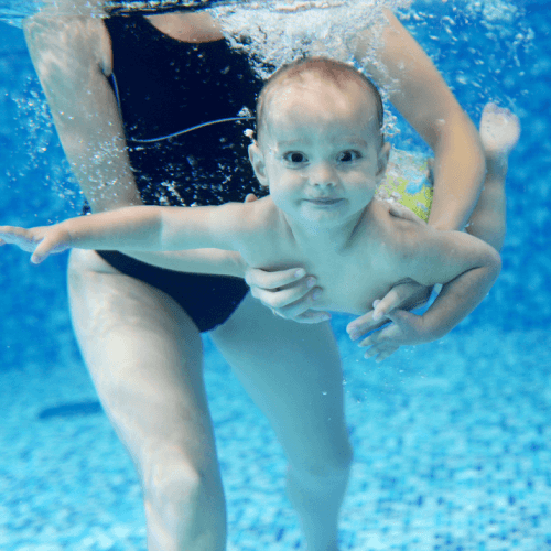 Natación para bebés en Pedregal